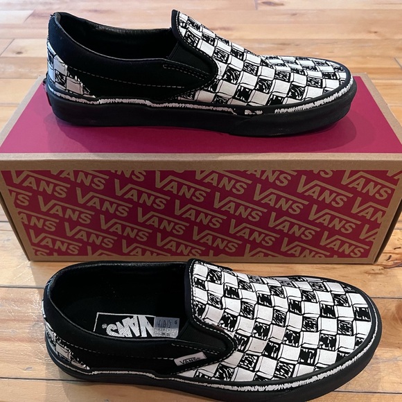 Vans Classic Slip-On "Sketch Check" - Picture 3 of 8